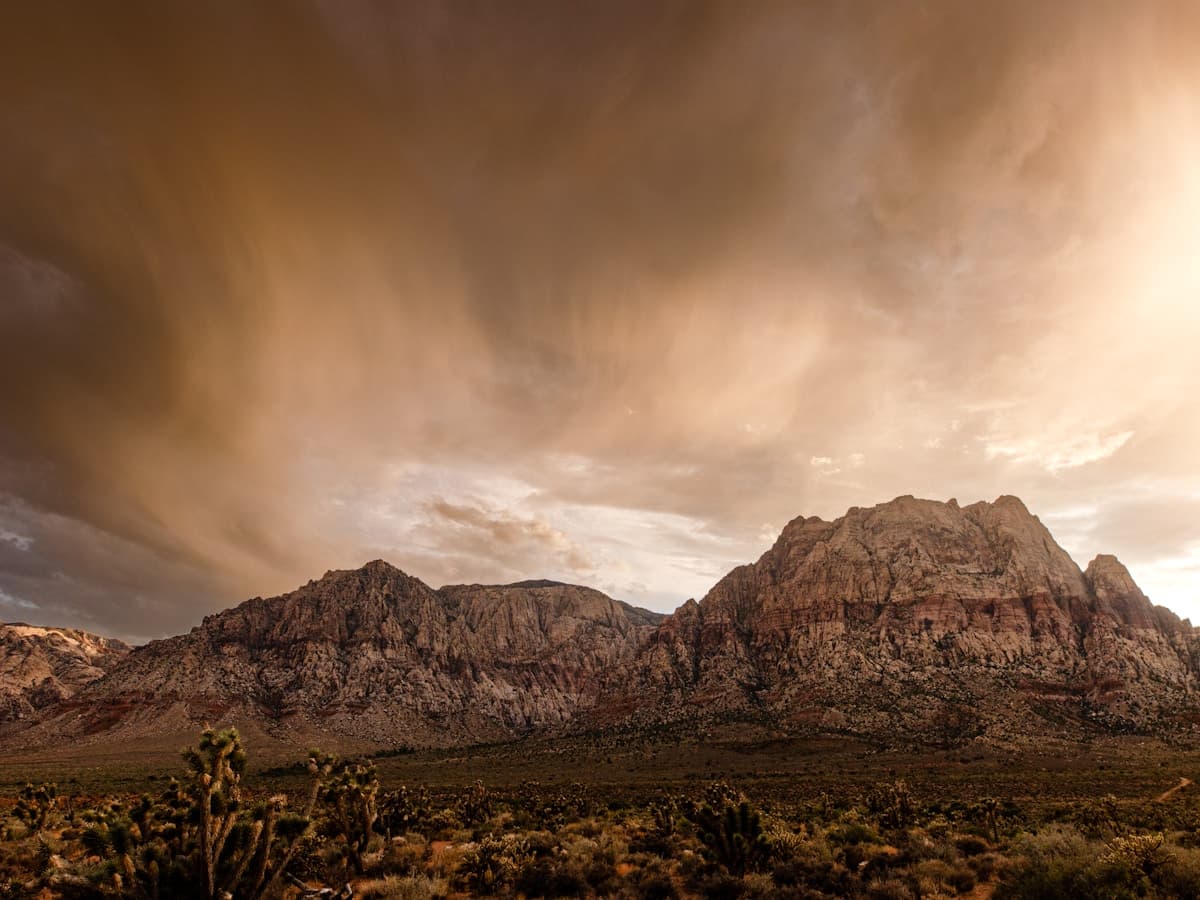 Open Nevada high-desert landscape with mountains in the distance — the country around Fallon and Churchill County.